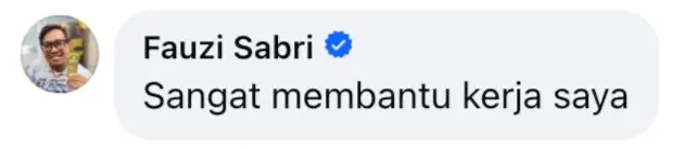 Tangkap layar maklum balas pembeli