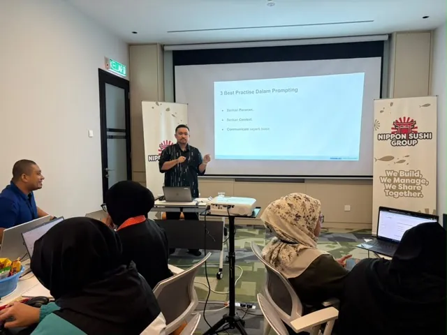 Program latihan Gen AI bersama Nippon Sushi Group