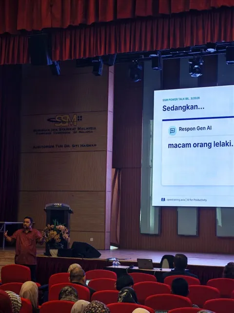 Program latihan Gen AI bersama Suruhanjaya Syarikat Malaysia