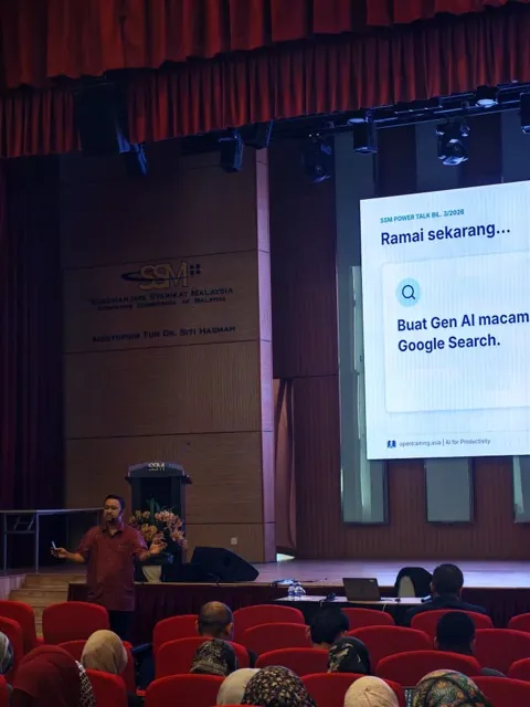 Program latihan Gen AI bersama Suruhanjaya Syarikat Malaysia