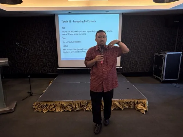 Program latihan Gen AI bersama Zakat Perak